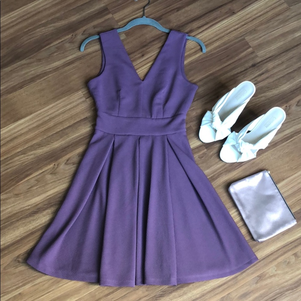 Purple Party Dress